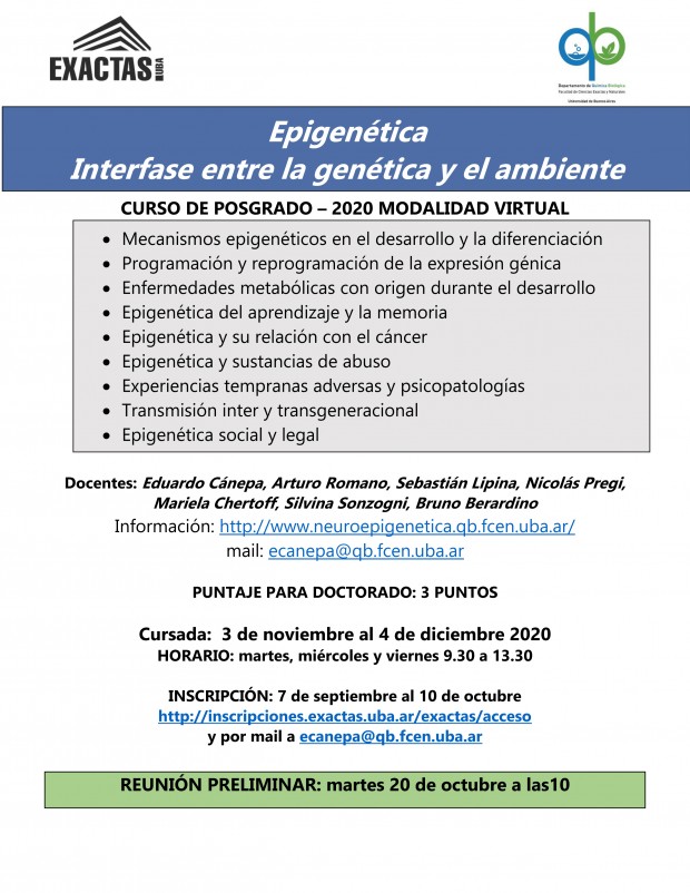 FACULTAD DE CIENCIAS EXACTAS Y NATURALES